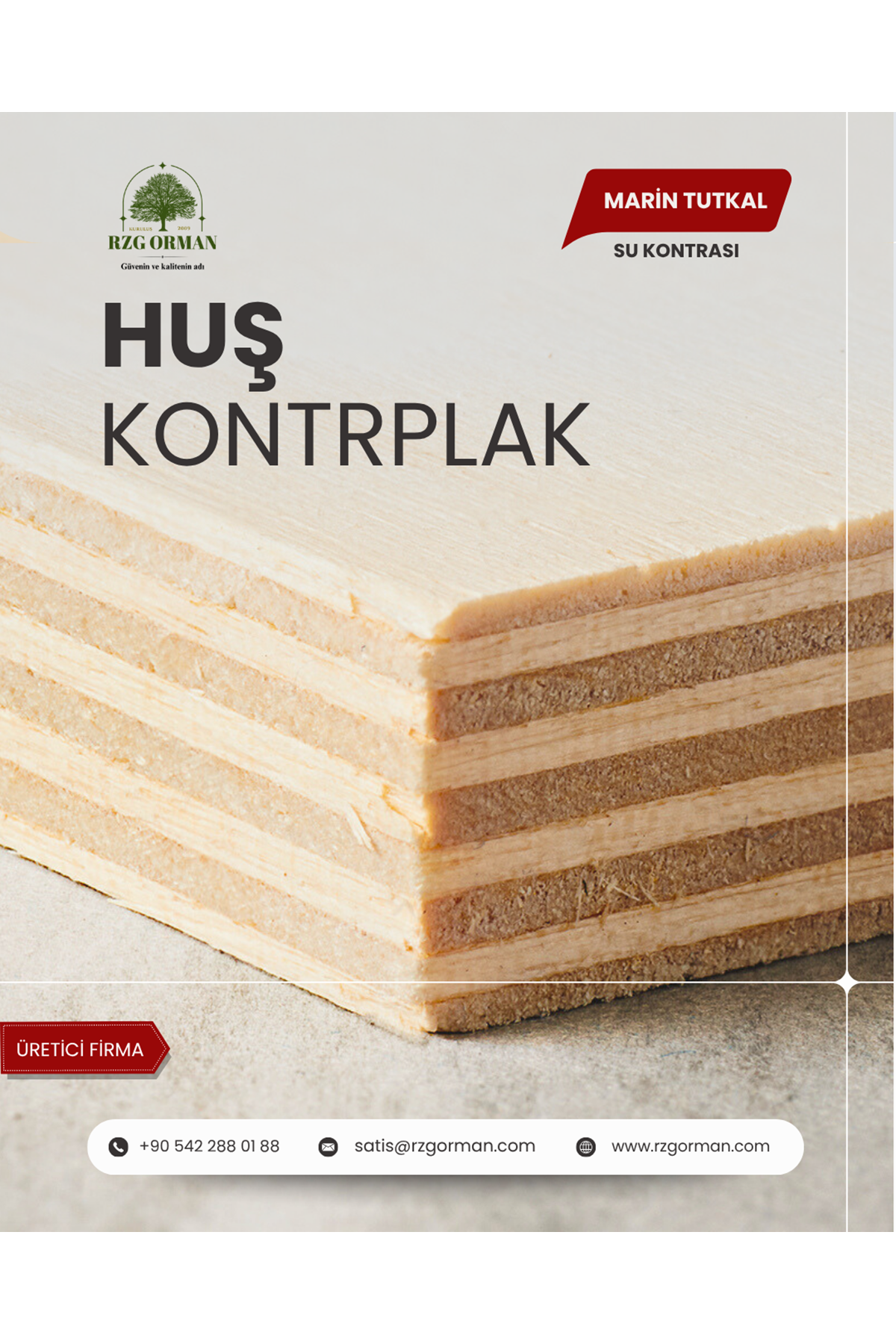 Huş Kontrplak