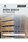 13 Katman Huş Perm Birch Plywood